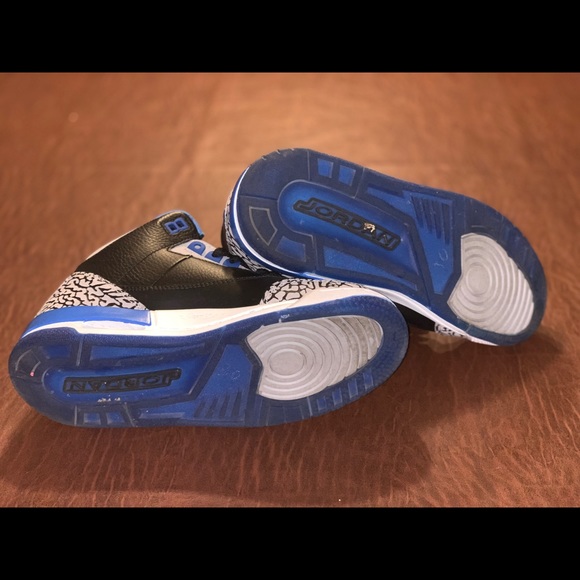 Jordan “Sport Blue” 3s - Picture 6 of 6